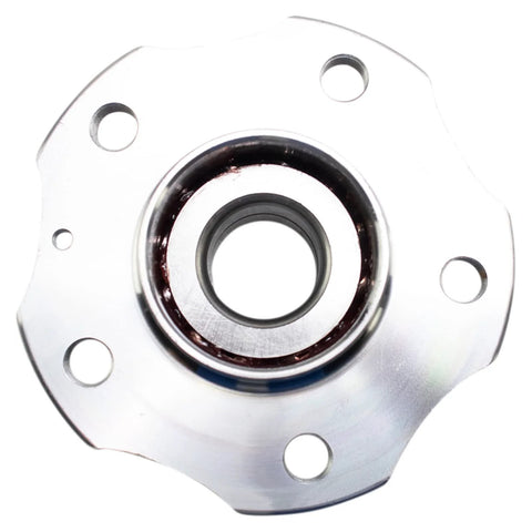 Front view of Wheel Bearing And Hub Assembly 32mm Fits Audi A4 2009 2020 A4 Quattro 2009 2018 A4 Allroad 2010 2014 A5 2010 2014