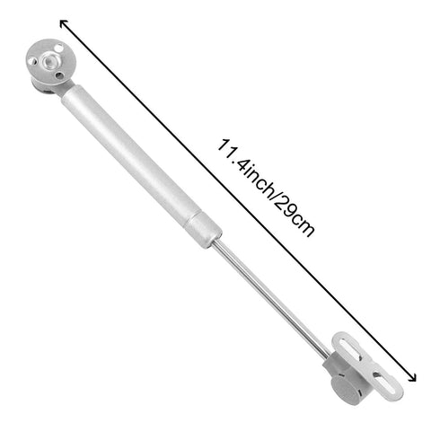 10 Pack Hydraulic Cabinet Lift Supports With Gas Struts For Doors 100N Approximately 23 Pounds Includes 50 Mounting Screws