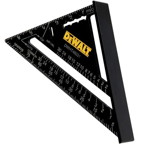Quick Square Tool For Carpentry And Framing Durable Multicolor Quick Square with easy read measurements and secure locking design
