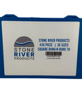 Industrial Buna N Square O Ring Kit Duro 70 436 Pieces 36 Sizes Including AS568 006 Through 220 storage case