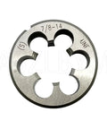 7/8-14 HSS Tap And Die Set UNF Right Hand For Machine Threads Pro Grade Round Die And Tap Kit For UNF Threading