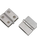 Heavy Duty Stainless Steel Glass Hinge For Frameless Cabinets And Wine Racks Non Opening Accessories Built To Last With Rust Resistant Build