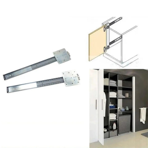 Heavy Duty 16 Inch Soft Close Steel Ball Bearing Drawer Slides With Galvanized Finish for cabinets and home organization