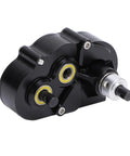 Black Overdrive Gearbox Lightweight Aluminum Alloy Off Road Power Transfer For Climbing And Crossing With Smooth Torque