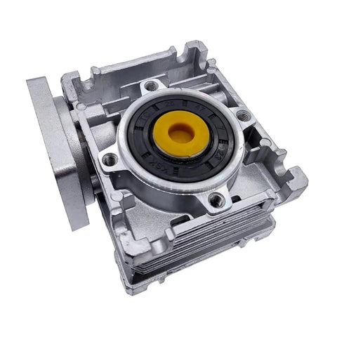 Heavy Duty Nmrv030 Worm Gearbox Reducer with 11Mm Input and 14Mm Output Shaft for Nema 23 Stepper Motors detailed view