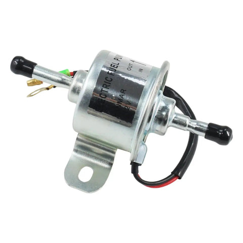 Electric Fuel Pump 13278SRV Quick Swap Compatible With Kubota And Generac Generator MLG8K MLT5150M Plug And Play Replacement With Exact Original Performance Premium Quality Easy Install Long Lasting, metal fuel pump with wiring lead and bracket