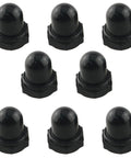 Silicone Dust Cap For Circuit Breakers 88 98 Series, Waterproof And Dirt Resistant Flat Cap, 11Mm Inner Diameter, Black, 8 Pack