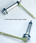 Electric Drill To Angle Grinder Adapter Kit With 6mm And 10mm Variable Shaft Mandrel Including 2 Wrenches Flange Nuts