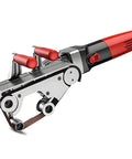 Xoiasth 1100W Electric Belt Sander And Pipe Polishing Machine with adjustable speed and red handle for stainless steel tube grinding.