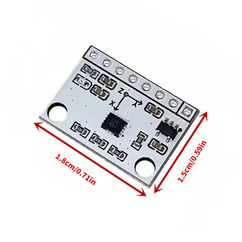 6-DOF BMI270 IMU Module With I2C And SPI, Dope 6-Axis Motion Tracking Board For Wearable Prototypes, Ultra Compact 0.7x0.6in Attitude Sensor, High Precision Orientation Data For Embedded Electronics. 18x15mm PCB