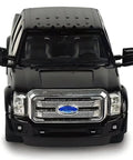 Ford F-350 Super Duty RC Truck Officially Licensed Full Function Remote Control Vehicle 1 28 Scale Black With Realistic Chrome Grille