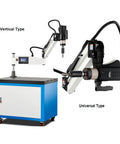 Electric Vertical Button Tapping Machine With CNC Servo Threading, Automatic Chuck, Universal M3 To M20 DIN Compatible