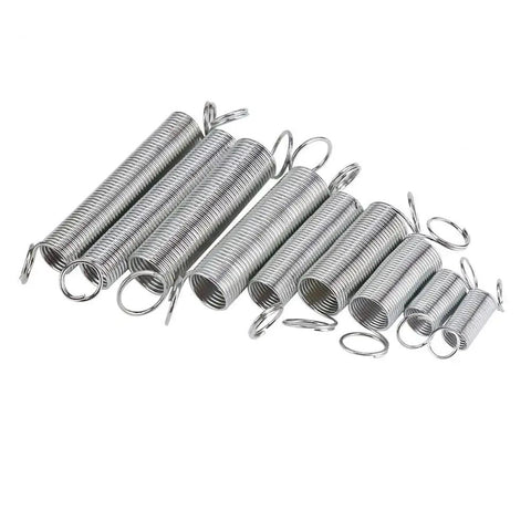 Dude, grab this epic 200pc Spring Assortment Set for home hacks and auto gigs! Featuring tension and compression springs in all sizes to fix stuff fast without hunting around. This ultimate kit is a total game changer for any DIY wizard or mechanic who. 200pc steel compression springs, assorted sizes, shown on white background