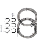 Ultimate Fuel Line Kit For 05 10 Cobalt HHR Ion And G5 Models Fits AP02 Config Perfect Swap For Your Ride Without Breaking The Bank Today. stainless steel fuel lines, clips, and fittings
