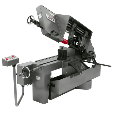 10 By 16 Inch Metal Cutting Horizontal Band Saw Built Tough For Pro Shops With 2 HP Motor Variable Speed 100 To 350 SFPM 230 460V 3 Phase Handles Ferrous And Nonferrous Metals