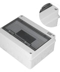 IP65 Waterproof Distribution Box With Transparent Cover For Easy Visual Inspections Of Power Distribution And Electrical Control Panels, Tough Anticorrosion ABS Plastic Enclosure For Safe Junctions, No-Fuss, Built To Last