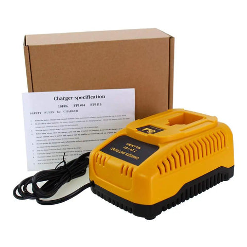 Hot Replacement Charger For Dewalt 7.2V To 18V NiCad And NiMH Batteries DC9310 with manual and packaging