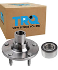 Rear Wheel Bearing And Hub Kit For 4WD Ford Escape 2001 2012 And Mercury Mariner 2005 2011 Includes Rear Wheel Bearing And Rear Hub For Easy DIY Friendly Replacement Replaces OE 1347016080 And Several Reference Numbers, product with box packaging