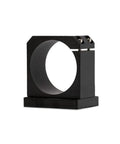 65mm Aluminum CNC Spindle Holder Z Clamp for Mauter Pro, side view showing robust black design and circular opening