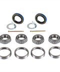 Pack Of 2 Heavy Duty Trailer Axle Hub Wheel Bearing Kits L44643 L44610 with 4 inner and outer bearings and grease seals