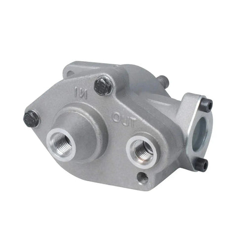 Vawnhiopg Hydraulic Gear Fuel Lift Pump Transfer 1W1700 Or3008 showing aluminum construction, inlets, and outlets for diesel transfer solutions.
