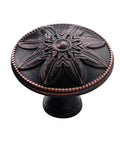 Oil Rubbed Bronze Round Cabinet Knobs 12 Pack 1.4 Inch Diameter Zinc Alloy Hardware For Cabinets Drawers Dressers Kitchen And Bathroom Antique Bronze Finish Durable No Fade Rust