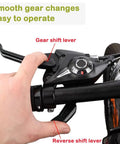 Three By Seven Or Three By Eight Speed Bike Shifters And Brake Levers With Gear Indicator And Included Cables on handlebars