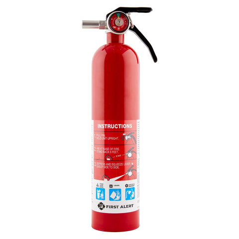 Beefed Up Heavy Duty Garage And Workshop Fire Extinguisher 10 B C For Flammable Liquids And Electrical Fires With Metal Head And Commercial Grade Valve Easy Trigger Sodium Bicarbonate Agent Safety Pin And Seal