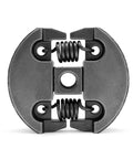 Rock Solid Metal Clutch Transmission For 25cc Chainsaw, front view of black metal clutch assembly