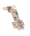 Zinc Alloy Full Overlay Cabinet Hinges With 110 Degree 3D Adjustable Mounting Plate Clip Top Smooth Close For Rimless Frameless Doors