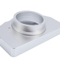 Heavy Duty Aluminum Steering Wheel Bearing Seat For Sim Racing Direct Fit Bracket Upgrade With Mounting Kit For Rock Solid Control And Smooth Precise Steering Silver Finish Plug And Play Replacement