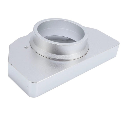 Aluminum Steering Wheel Bracket Bearing Seat for Sim Racing Direct Install Replacement in Sleek Silver Finish