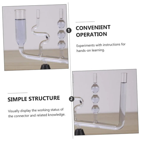 Simplified Fluid Pressure Experimental Kit For Mechanics Teaching And Physics Labs Hands On Liquid Pressure Demonstration Gear