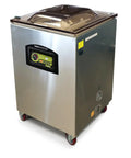 Heavy Hitter Chamber Vacuum Sealer With Rock Solid 1.5 Hp Rotary Oil Pump Built Tough For Commercial Chefs keeps food fresh.