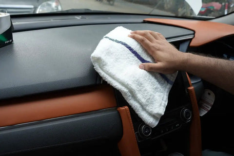 Bar Mop Towels Value Pack Of 60 16x19 Inches Absorbent And Durable Cleaning Rags For Home Or Shop wiping car dashboard