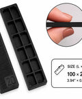 Pack Of Twenty Black 6mm Thick Plastic Shims For Glazing Blocks Framer Spacers And Door And Window Packers 20 By 100mm DIY Friendly Leveling And Gap Filler Kit For Home Improvement Projects shown with 100 x 20 x 6 mm plastic shim