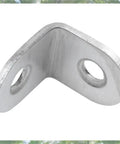 Rock Solid L Corner Brackets 200 Pack Hella Strong Shelf Supports 20Mm angle brace, heavy-duty steel, pre-drilled holes.