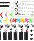 Made For Makers Sntieecr 6 Piece Dc Motors Kit with Mini 3V 15000 RPM Motors, gears, battery holders, propellers, and switches