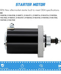 Heavy Duty Bolt On Engine Starter For FR691V FR730V FH491V FS481V FS541V FS600V FS604V 211630711 211630714 steel gear