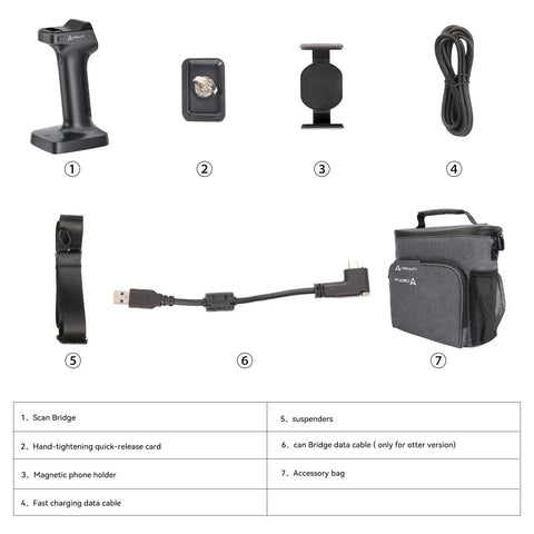 Slick WiFi 6 Wireless Screen Mirroring Adapter For 3D Scanners With Smartphone App Compatibility, High Capacity Fast Charging Hub, Killer Lightweight Design For No Sweat On The Go Connectivity And Smooth Daily Runs