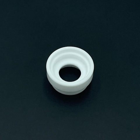 Single white piece from TIG Insulator Cup Gaskets 300HS Replacement Pack For CK 17 18 26 TIG Welding Torch Consumables Five Pack