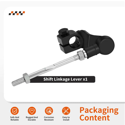 Shift Linkage Lever For Ninja 400 500 Z400 ER400 ER500 2018 2024 All Editions Replacement Gear Shift Lever Precision Fit Durable Alloy