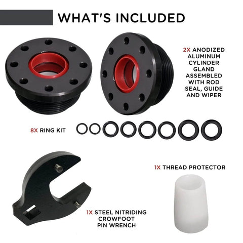DIY Friendly Hydraulic Cylinder Seal Kit With Pin Wrench For Outboard Hydraulic Steering System Replacement, items displayed