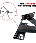 12 Pack 4 Inch Soft Close T Hinges Smooth Damping Cabinet Door Hardware Rock Solid Steel Strikers No Bounce Setup For Framed Sheds.
