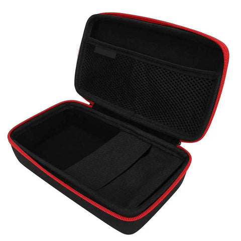 Heavy Duty Eva Waterproof Hard Shell Tool Tote Featuring Ample Organized Compartments with mesh pocket and dividers.
