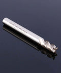 End mill cutter, 6mm, 4-flute, straight shank, spiral milling cutter