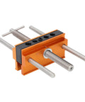 Self Centering Dowel Jig For Boss Level Hole Alignment In Woodworking, Sizes 1/4 3/8 5/16 7/16 1/2 Inch Drill Guide With 6 Bushings