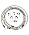 Heavy Duty Stainless Steel Fuel Line Kit For Chevy Silverado 1500 2004-2008 Super Tough Rust Resistant Direct OEM Fitment Ultimate Upgrade stainless steel lines with clamps and hardware