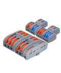Kickstart Your Next Wiring Job With These Super Fast Push In Wire Connectors That Handle Solid And Stranded Cables Perfectly For Home Junctions gray push-in wire connectors for home junction boxes, 32A 250V