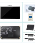10.1 Inch HDMI Monitor With 1280x800 IPS Screen Portable VGA LCD Display with stand and cables for Raspberry Pi PC setup